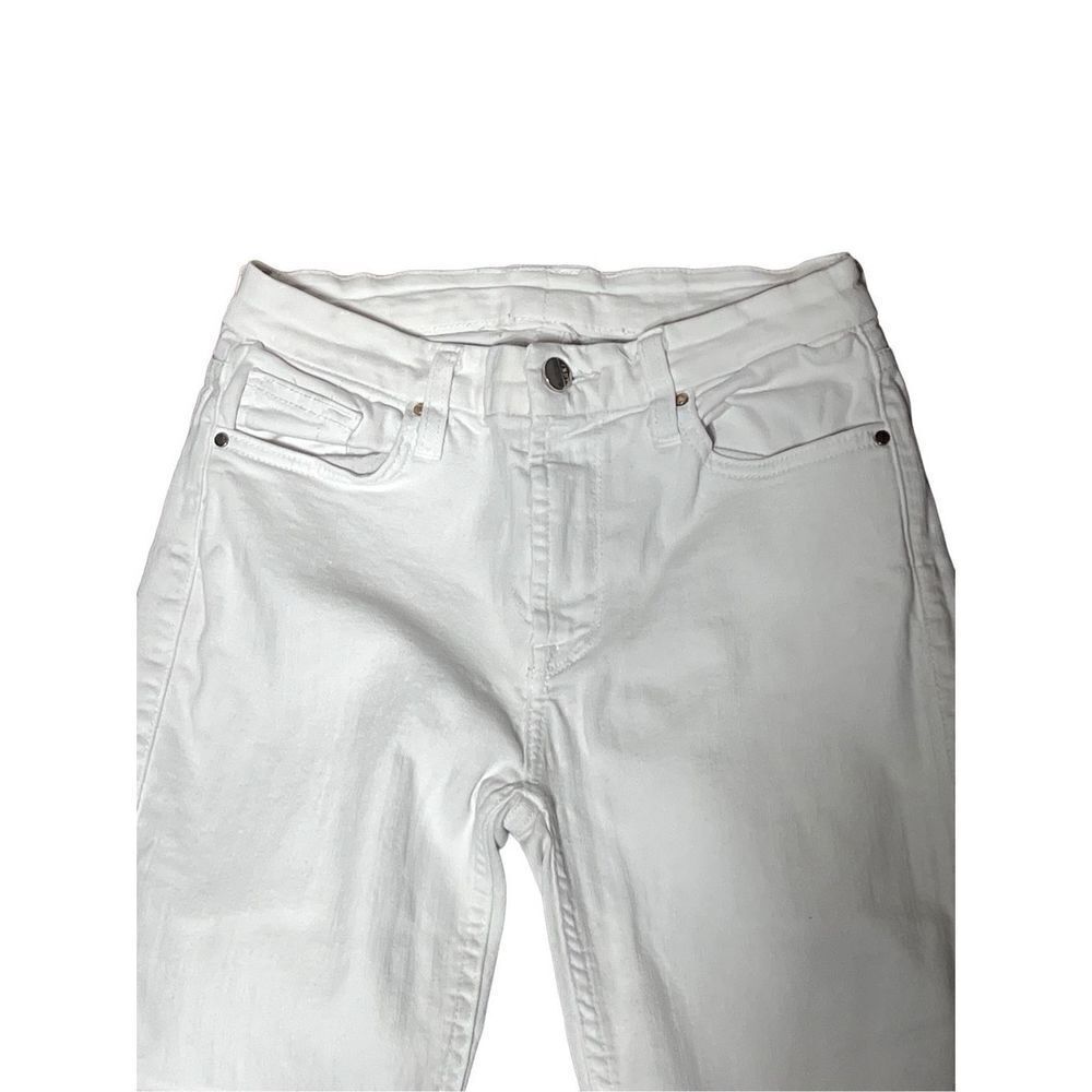 Jen7 by 7 For All Mankind White Cropped Jeans Size 2 - Picture 2 of 4